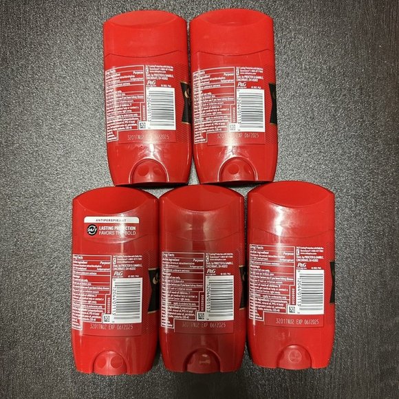 Lot Of 5 Old Spice Swagger Antiperspirant Deodorant Scent of Cedarwood 2.6oz - Picture 3 of 5